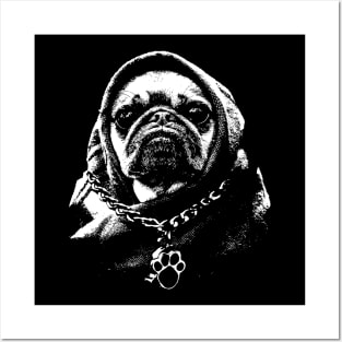 Gangsta Pug Thug Posters and Art